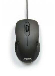 Port Designs Pro Lite Maus Büro Beidhändig USB Typ-A Optisch 1000 DPI