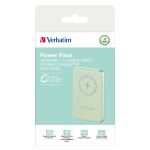 Verbatim Charge n Go Lithium Polymer (LiPo) 10000 mAh Kabelloses Aufladen Grün