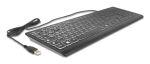 DeLOCK 12170 Tastatur Universal USB QWERTZ Deutsch Schwarz