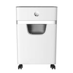 HP OneShred 10MC Aktenvernichter Mikrogeschnittene Zerkleinerung 65 dB 22 cm Weiß