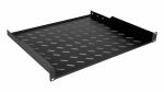 Equip Fester Fachboden 19, 1HE, 600mm, Schwarz