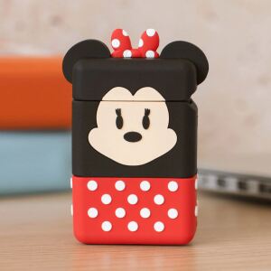 Thumbs Up PowerSquad "Minnie Mouse" USB Kabel 0,6 m USB A USB C/Micro-USB B/Lightning Schwarz, Rot
