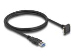 DELOCK USB 5Gbps Kabel USB TypA St zu USB Micro-B St 18mm sw