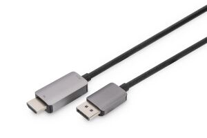 Digitus 8K DisplayPort Adapterkabel, DP auf HDMI Typ A