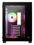 Aerocool Dryft Midi Tower Schwarz