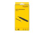 DeLOCK 5G LTE, WLAN Antenne SMA Stecker 2,5 dBi omnidirektional starr schwarz Klebemontage
