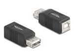 DeLOCK 67203 Kabeladapter USB Type-A USB Type-B Schwarz