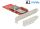 DELOCK PCI Expr Card 4x + NVMe M.2 Key M int + Kühlk. LowPro