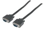 Manhattan SVGA Monitorkabel, HD15 Stecker auf HD15 Stecker, 1,8 m