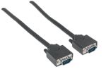 Manhattan SVGA Monitorkabel, HD15 Stecker auf HD15 Stecker, 1,8 m
