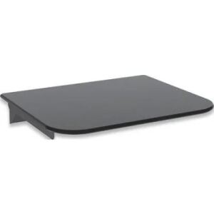 Techly ICA-DRS-504 Regal für AV-Geräte Schwarz Glas