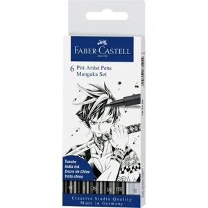 Faber-Castell 167124 Kalligrafiefeder Schwarz 6 Stück(e)