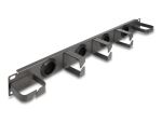 DeLOCK 19″ Kabelmanagement Rangierpanel mit 4 Gummi...