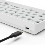 Sharkoon Gaming Tastatur Skiller SGK50S4 Gen2 barebone weiß