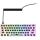 Sharkoon Gaming Tastatur Skiller SGK50S4 Gen2 barebone weiß