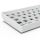 Sharkoon Gaming Tastatur Skiller SGK50S4 Gen2 barebone weiß