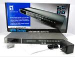 LevelOne 16-Port Combo KVM Switch mit Erweiterungs-Slot