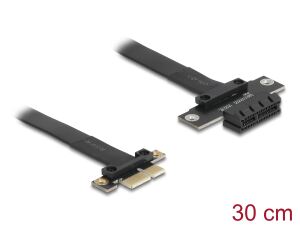 DELOCK PCI Express x1 Stecker zu x1 Slot Verlängerung 30 cm