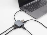 DELOCK USB 10 Gbps 4 Port USB Type-C Hub mit USB Type-C