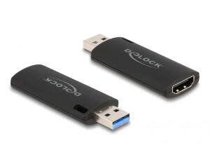DELOCK HDMI Video Capture Stick USB Typ-A zu HDMI