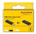 DELOCK HDMI Video Capture Stick USB Typ-A zu HDMI