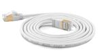Wantec 7113 Netzwerkkabel Weiß 0,1 m Cat6a S/FTP...