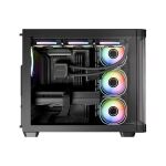 LC-Power LC-8001B-ON Computer-Gehäuse Midi Tower Schwarz