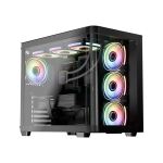 LC-Power LC-8001B-ON Computer-Gehäuse Midi Tower Schwarz