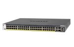 NETGEAR M4300-52G-PoE+ 550W PSU Managed L2/L3/L4 Gigabit Ethernet (10/100/1000) Power over Ethernet (PoE) 1U Schwarz
