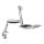 LogiLink BP0040 Flachbildschirm-Tischhalterung 81,3 cm (32") Tisch/Bank Aluminium