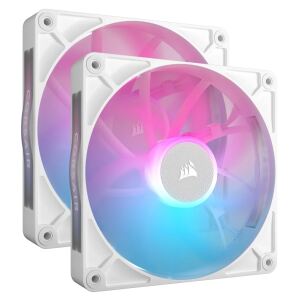 Corsair iCUE LINK RX140 RGB Computergehäuse Ventilator 14 cm Weiß 2 Stück(e)