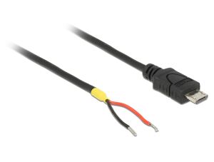 DELOCK Stromkabel USB2.0 Micro-B > 2xoffen 15cm Raspberry Pi