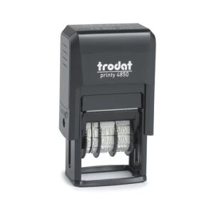 Wedo 51 4852 Selbstfärbestempel Text/Datumsstempel