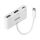 Lindy 43340 USB-Grafikadapter 3840 x 2160 Pixel Weiß