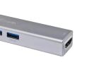 Equip 5-in-1-USB-C-Multifunktionale adapter, HDMI , USB 3.0, TF/Micro SD