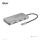 CLUB3D USB Gen1 Type-C 9-in-1 hub with HDMI, VGA, 2x USB Gen1 Type-A, RJ45, SD/Micro SD card slots and USB Gen1 Type-C Female port
