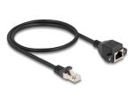 DELOCK RJ50 Verlängerungskabel Stecker zu Buchse S/FTP 0,5m