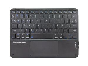 Conceptronic TOBIN01BES 10-Zoll-Bluetooth-Tastatur mit Touchpad, QWERTY Spanisch