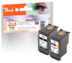 Peach 321029 Druckerpatrone 2 Stück(e) Kompatibel Standardertrag Schwarz, Cyan, Magenta, Gelb