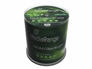 MediaRange MR443 DVD-Rohling 4,7 GB DVD+R 100 Stück(e)