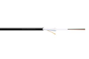 Digitus Verlegekabel Innen/Außen A/I-DQ (ZN) BH 50/125µ OM3, 12 Fasern, BauPVO Dca, LSZH