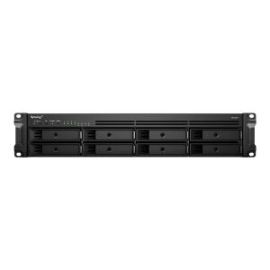 Synology RackStation RS1221+ NAS & Speicherserver Rack (2U) Ryzen Embedded V1500B 4 GB DDR4 0 TB DiskStation Manager Schwarz