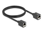 DELOCK Verlängerungsk. Kupplung RJ45 BU/RJ45 BU S/FTP 1m