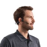 SHOKZ OpenComm2 2025 Upgrade Kopfhörer Kabellos Ohrbügel Büro/Callcenter Bluetooth Schwarz