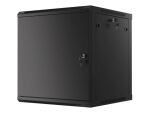 Lanberg WF01-6612-00B Rack 12U Wandmontiertes Regal Schwarz