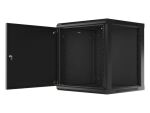 Lanberg WF01-6612-00B Rack 12U Wandmontiertes Regal Schwarz