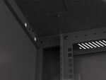 Lanberg WF01-6612-00B Rack 12U Wandmontiertes Regal Schwarz