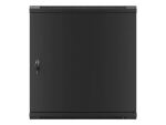 Lanberg WF01-6612-00B Rack 12U Wandmontiertes Regal Schwarz