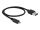 DeLOCK 0.5m, USB2.0-A/USB2.0 Micro-B USB Kabel 0,5 m USB A Micro-USB B 0,48 Gbit/s Schwarz