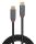 Lindy 36902 USB Kabel 1,5 m USB C 10 Gbit/s Schwarz, Grau